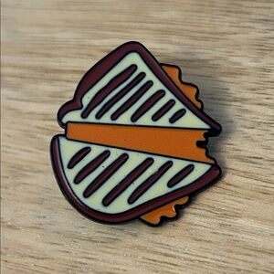 Grilled Cheese Enamel Pin NEW for grilled cheese foodie aficionado